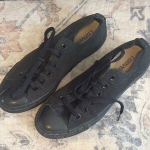 Converse All Black Low-Top Sneakers